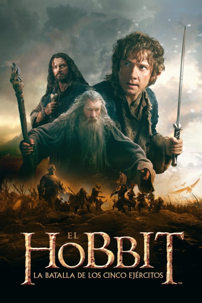 El hobbit: La batalla de los cinco ejércitos (2014) BDRip THEATRICAL REMASTERED 1080p Latino